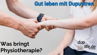 Was bringt Physiotherapie gutlebenmitdupuytren [upl. by Alehcim518]