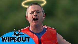 So help me God ⛪️🙏 Total Wipeout  Clip [upl. by Eppesiug]