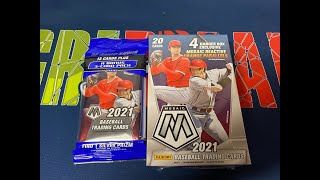 2021 Panini Mosaic Baseball Cello Pack and Hanger Box Opening Are These Worth it [upl. by Euqinommod]