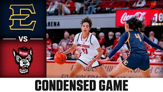 ETSU vs NC State Condensed Game  202425 ACC Womens Basketball [upl. by Axela]