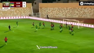 Gambia Vs Comoros 12 All Goals Analysis amp Extended Highlights Africa Cup Of Nations Qualification [upl. by Aiouqahs]