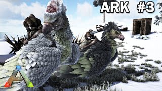 Survivre seulement sur la neige  Ark Survival Evolved 3 FIN [upl. by Allbee789]