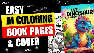 How to make the BEST AI Coloring Pages EVER  A complete walkthrough to retouching AI images [upl. by Salvidor522]