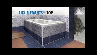 Monter un tablier de baignoire LUX ELEMENTS [upl. by Poirer]