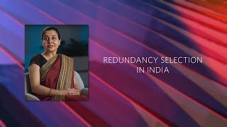 Redundancy Selection in India [upl. by Reagan]