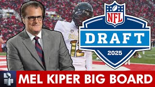 Mel Kiper’s 2025 NFL Draft Big Board Top 25 Prospect Rankings [upl. by Jarlen]