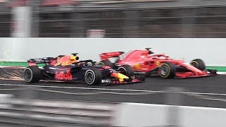 Formula 1 F1 2018 Sound amp Action from Day 2 of PreSeason Winter Tests [upl. by Pickens]