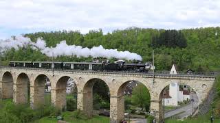 SBB Historic Einige Impressionen vom Dampf am alten Hauenstein mit C 56 Nr 2978 27042024 [upl. by Lotsirk]