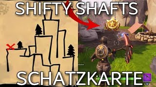 Fortnite  Folge der Schatzkarte aus Shifty Shafts  Season 5 Woche 9 Herausforderung [upl. by Peckham]