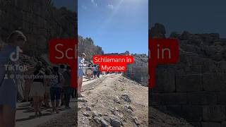 Schliemann in Mycenae excavation archaeology greece mycenae [upl. by Bondy]