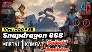 Vivo iQOO 9 SE test Mortal Combat 1 Switch Sudachi Emulator Android Mobile [upl. by Llerehc]