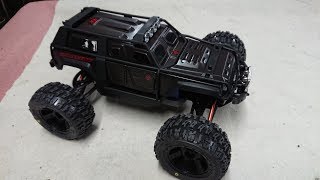 Traxxas Summit 116 VXL Brushless Speed Run 3s Stock gearing [upl. by Babbie452]