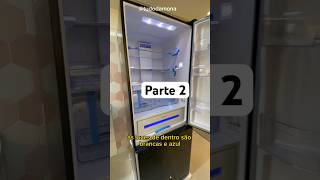 Parte 2 da geladeira Panasonic BB71 apartamento geladeira panasonic bb71 geladeirapreta [upl. by Ilarrold153]