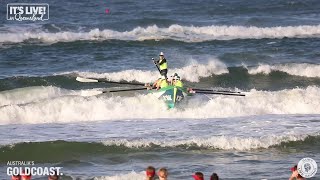 Aussies 2022  U19 Female Surf Boat Final [upl. by Utir]