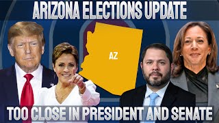 Arizona Race update Why Arizona is it still too close to call in the president and senate race [upl. by Gaylord44]