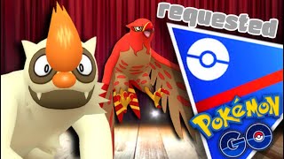 You Requested Vigoroth amp Talonflame in GO Battle League  Pokemon GO [upl. by Eireva]