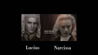 When narcissa Malfoy and Lucius malfoy were in hogwarts 7nth year [upl. by Wack]