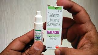 NATACIN Eye Drops review Effective Treatment of Fungal Blepharitis Conjuctivitis Keratitis [upl. by Yelyac]