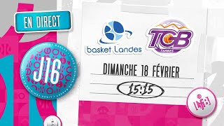 LFB 20232024  Basket Landes  Tarbes  J16 [upl. by Refinne]