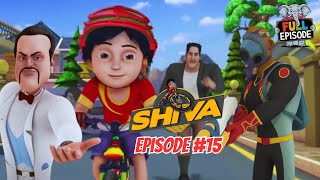 Roboman का आतंक  Shiva  शिवा  Full Episode 15 [upl. by Nahtnhoj5]