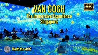 Van Gogh The Immersive Experience  Singapore  Worth the visit [upl. by Nerraf]