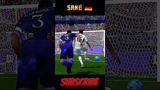 Op goal by SANÉ 🇩🇪😱easports fifamobile shots ytshorts football fyp youtube shots [upl. by Phillis]