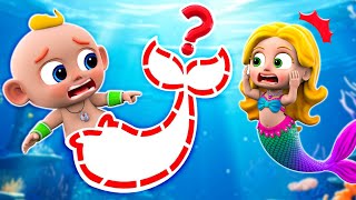 Where Is My Body Song😱 Lost My Tail  Police Girl Chase Thief and More Nursery Rhymes amp Kids Songs [upl. by Krall]