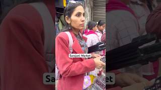 Kappusaran10m Sarojini ki shopping 🛍️ vahi bhool aye 😩  sarojini market delhi shorts shopping [upl. by Nosreh]