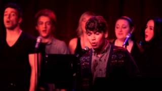 Rosser and Sohne at Birdland Noah Galvin sings quotWith The Right Musicquot [upl. by Arreit819]