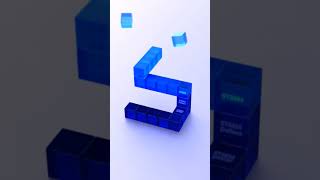 STEEMIT Logo Block Satisfying 3D animations steem coin agong3d blender3d [upl. by Aizat954]