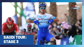 DYLAN DELIVERS  2022 SAUDI TOUR  STAGE 3 VICTORY [upl. by Mildrid]