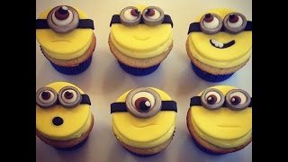 Minion Cupcake Toppers [upl. by Akir]