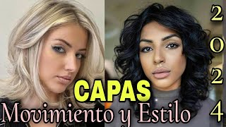 Cortes en CAPAS que Dan MOVIMIENTO y VIDA al Cabello Moda 2024 para Mujeres de 40 años en adelante [upl. by Buchanan355]