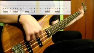 Metallica  For Whom The Bell Tolls Bass Cover Play Along Tabs In Video [upl. by Neveda]