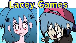 Friday Night Funkin VS Lacey Dreams FULL DEMO Lacey Games FNF Mod Laceys WardrobeHorror [upl. by Neyugn]