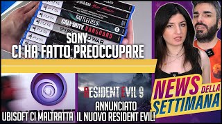 SONY CI FA PREOCCUPARE  UBISOFT CI MALTRATTA  RESIDENT EVIL 9 CI SIAMO NEWS [upl. by Jana]