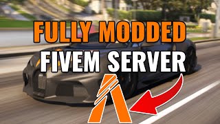 How to make a fully modded FiveM Server in minutes 2024  120 Mods [upl. by Rolyab33]