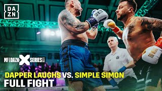 FULL FIGHT  Dapper Laughs vs Simple Simon [upl. by Soilissav]