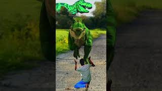 Real Jurassic world trex vs triceratops part 1123 shorts dinosour trex jurassicworld dinosaur [upl. by Asamot763]