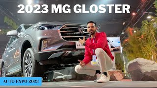 2023 New MG Gloster  Auto Expo 2023  Car Quest [upl. by Tham]