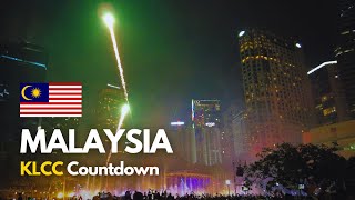 KLCC Malaysia Countdown Kuala Lumpur Merdeka Eve Celebration [upl. by Aicatsanna903]