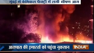 Mumbai Fire Broke Out in Chemical Factory in Goregaon Dindoshi Area [upl. by Seif]