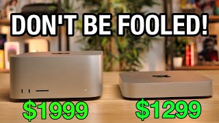 M2 Mac Studio VS M2 Mac mini  DONT BE FOOLED [upl. by Anyale]