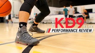 Nike KD 9 Elite  Performance Review [upl. by Aziul]