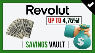 【 💲 REVOLUT SAVINGS VAULT UPDATE ❗ 】 How to EARN PASSIVE INCOME with Revolut Savings Account ❓💲 [upl. by Gerard]