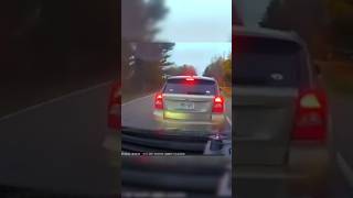 2 Insane Road Ragers on a Country Road dashcam crash road [upl. by Gudren]