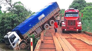 Dangerous Idiots Fastest Truck Excavator amp Heavy Equipment Machines Fails Total Idiots at Work [upl. by Donnell]