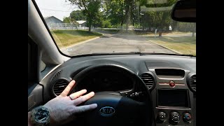 2009 Kia Rondo EX V6  Extensive 25 Mile City and Freeway Test Drive with Commentary and Feedback [upl. by Najed374]