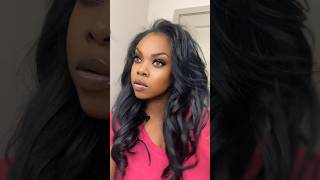 Flip Over Method Sew In on Short Hair [upl. by Ketchan559]