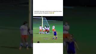 The Funniest Football Free Kick ever Women soccer funny moment 😂 [upl. by Hound]